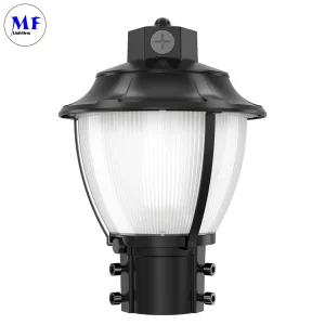 Factory Price IP65 Waterproof Tunable 36W/48W/60W 150lm/W SMD3030 LED Post Top Area Light with Built-in Photocell 5year Warranty for Garden Park Sidewalk