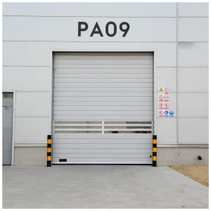 Fastlink High Performance Industrial Logistic Electric Automatic Rapid Roll up Spiral High Speed Doors