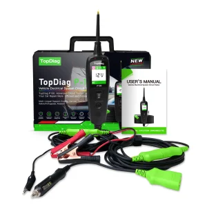 JDiag P100 Automotive Electrical Circuit System Tester Diagnostic Tools for 12V Cars &amp; 24V Trucks 12M Cables