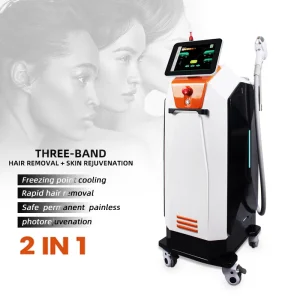 Picosecond Laser 2 Handle Pico Laser Machine Triple Wavelengths Diode Laser Hair Removal Machine