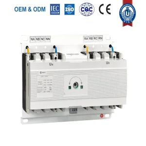 مفتاح نقل الطاقة التلقائي المزدوج مصنع توريد مولد الديزل ATS 100A/125A/160A/200A/250A/300A/400A/500A/630A/800A/1000A/1250A 3p/4p