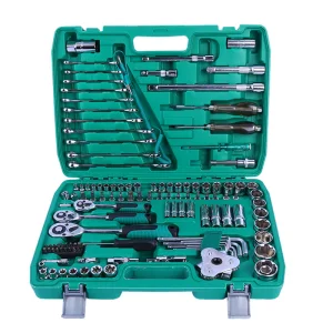 Hand-Powered Carbon Steel OEM Tool Kit 121pcs Automotive Repair Wrench Set
