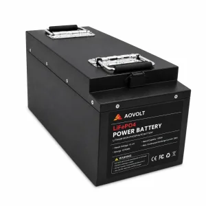 Pacote de Bateria Recarregável LiFePO4 para Carrinho Utilitário de Empilhadeira Elétrica e Agv