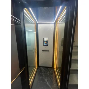 Compact Machine-Room-Less Low-Pit Home Villa Elevator for Floors 2-6 Cost-Effective