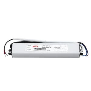 NVVV 20W 24V 0.83A Waterproof Power Supply LPV-20-24 LED Driver Switch Power Supply