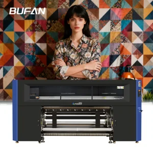 Fedar High-Volume 1.9m Sublimation Printing Machine 12*S3200 Printheads for Mass Production of Apparel Fabrics