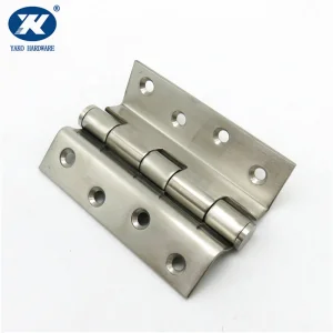 Four Fold Retro Hinge Stainless Steel Customized Bending Shutter Chest Hinge Thickened High Load Door Folding Butt Cranked Hinge