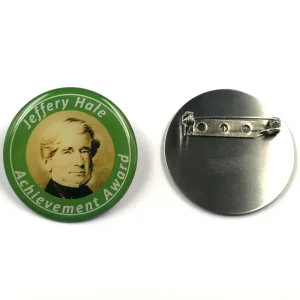 Factory Custom Made Metal Alloy Crafts Manufacturer Customized Cheap Offset Printed Stainless Iron Emblem Bespoke Famous People Award Gift Lapel Pin Badge