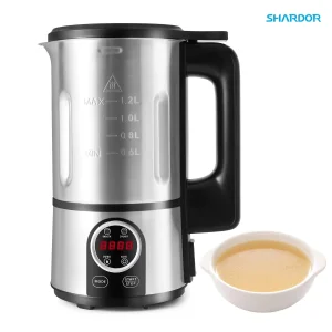 OEM ODM Kitchen Mixer Small Household Appliance 6-in-1 Stainless Steel Soup Maker