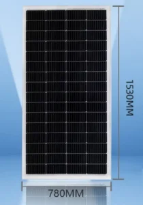 Panel inteligente de alta potencia y bajo precio para exteriores con 370-400W luz solar para calle