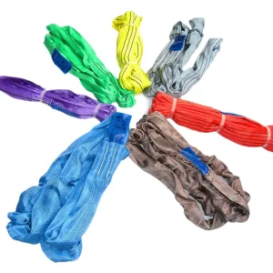 High-Quality ER-B Safety Factor Round Webbing Sling