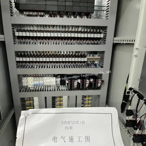 Outdoor PLC Control Switchgear Automation Control Panel for Industrial Waste Gas Purification