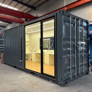 Shipping container office house