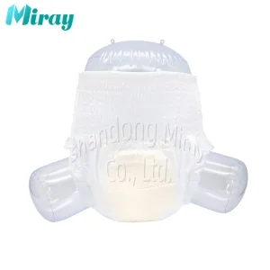 Pantalón desechable de alta calidad, grueso, con gran absorción y protección contra fugas, para el cambio de adultos mayores