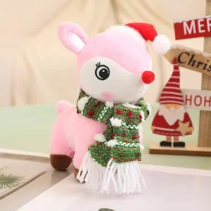 Adorable Holiday Plush Deer Toy for Festive Cheer