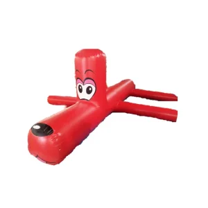 Red Inflatable Water Dog Toys