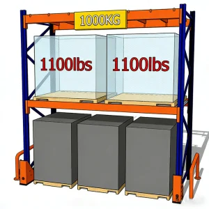 Customized 1-5 Layer Industrial Steel Storage Racks Adjustable Heavy Duty Metal Shelving for Garage & Warehouse