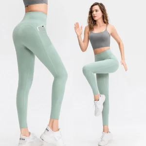 Pantalones de yoga control de abdomen