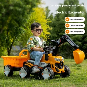 Excavator Toy Car for Kids Electric Construction