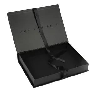 Custom Design Cardboard Gift Box with Ribbon