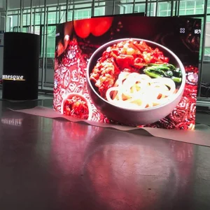 Customization Indoor Wall Flexible Video LED Screens Soft Vertical Flexible Curve LED Panel Screen