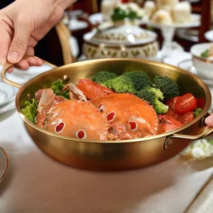 Factory Direct Stainless Steel Soup Stock Pot Induction and Gas Stove Compatible Kitchenware Normal Cooking Cookware
