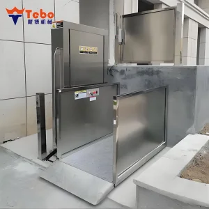 Hydraulic Elevator for Hospitals - 3-Person Capacity, 12m Lift