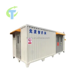 Mobile Fireproof &amp; Explosion-Proof Hazardous Waste Temporary Storage Container House