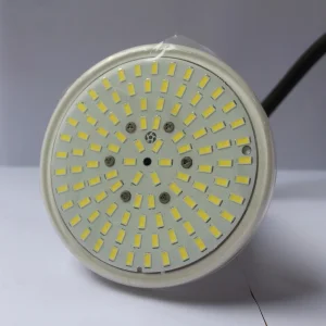 Hentech 1.5 Inch Ttrhread IP68 Rated PC Swimming Pool Light for Decorative Concrete Pools DC/AC 12V Input 2 -Year Warranty
