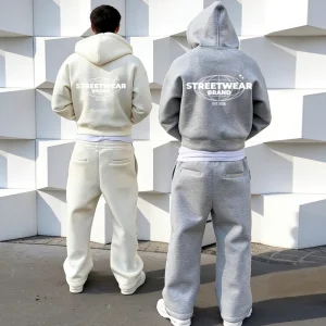 Heavyweight Cotton Fleece Tracksuit for Panama Logistics