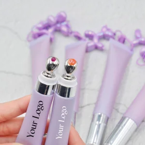 Squeeze Tube Keychain Lip Oil