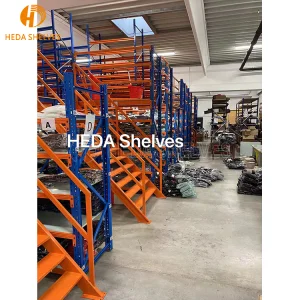 Industrial Mezzanine Rack Storage for Warehouses
