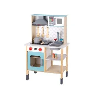 2024 Hot Selling Children Pretend Play Kids Wooden Kitchen Toy Sets