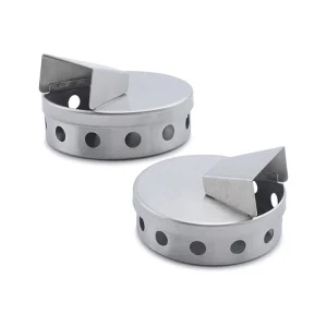 Grill Stainless Steel Wood Chips Smoker Box Smoke Pucks for Barbecue Meat Smoking