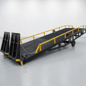Container Truck Used Mobile Dock Leveler Loading Unloading Ramp