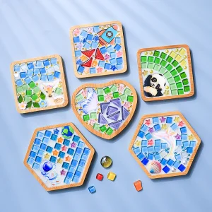 Mosaic DIY Coaster Parent-Child Craft Panda