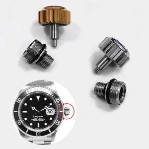 7mm GMT SUB Stainless Steel Watch Crown