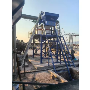 Planetary Type Vertical and Js Twin Shaft Concrete Mixer Batching Plant