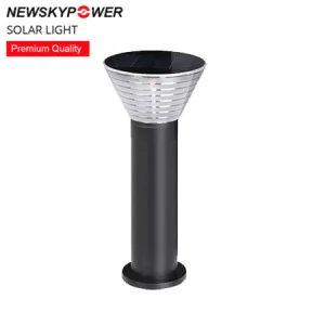 Commercial Residential DC5V Outdoor Solar LED Garden Driveway Pathway Lawn Bollard Lights