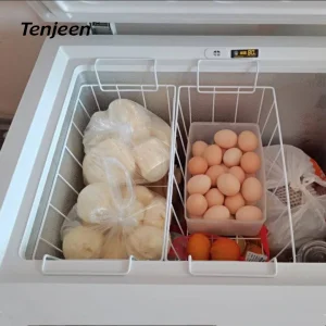 Freezer Storage Basket Deep Refrigerator