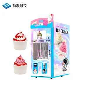 Multi function Vending Machine Ice Cream Maker Robot