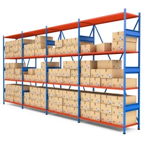 Adjustable Shelf Medium Duty Stack Rack Steel Rack Pallet Racking for Warehouse