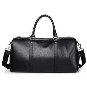 Customized Vegan Leather Weekender Duffel Bag