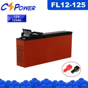 China Cspower Front Terminal Telecommunication UPS Battery Solar Gel Battery 125ah