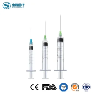 Sunton 2.5 Ml Syringe China Plastic Steel Syringe Supplier ISO Disposable Syringe/Dispovan Insulin Syringe/0.3ml Insulin Syringe/One Ml Syringe/IV Flush Syringe