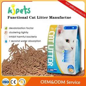 OEM Wholesale Bulk Premium Dust Free Organic pH Cat Litter Natural Clumping Clay pH Color Changing Cat Litter Sand