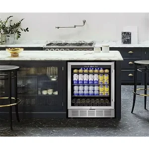 Commercial Double Door Back Bar Cooler