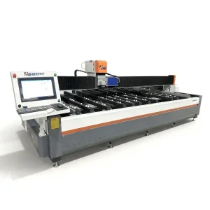 High-Efficiency Processing Laser Horizontal Sand Blasting Machine for Colored Glass Sandblasting