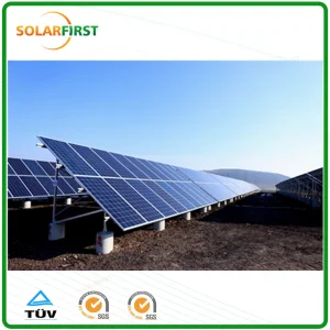 Hot Sale Factory Price New Design Ground Solar Mounting Structure with Aluminum Alloy