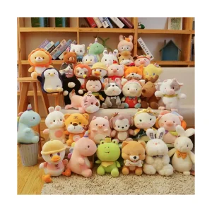 Kids Gift Unisex Soft Stuffed Plush Dolls Bulk Wholesale Cute PP Cotton Animals Toy by Plush Toy Manufacturer ODM Supply